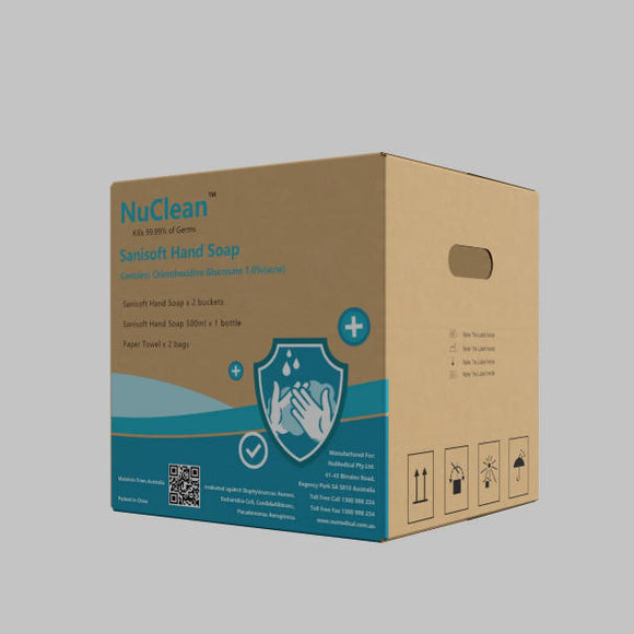 NuClean Sanisoft Hand Soap, material from Australia, Bulk pack, 990765(NO.1 good price in Australia)
