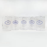 Clear Sundry Jars, Labled, Unbranded, Set of 5 Each, 992810