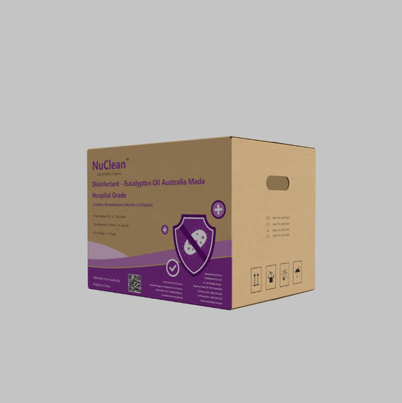 NuClean Antibacterial Surface Disinfectant, Material from Australia, Bulk pack, 990763(NO.1 good price in Australia)