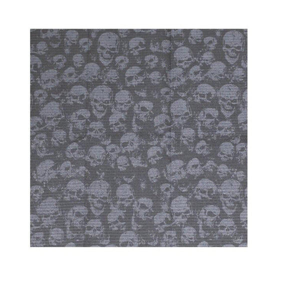 Skull Bibs, 3Ply (2Ply Tissue + Poly), 500pcs, 990176