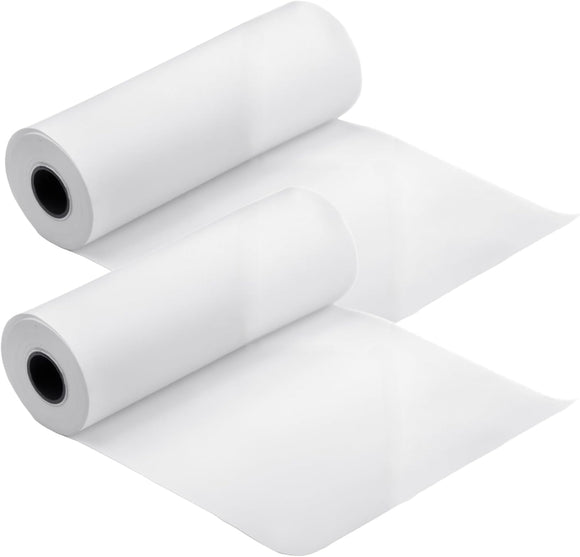 NuMedical Headrest Paper Rolls, Smooth White, 8