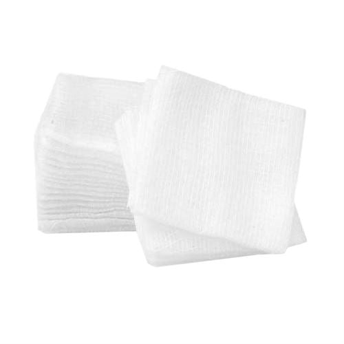 Facial Gauze, 4-Ply 100mm x 100mm, 30gram/m2, 200pcs/pack, 992825