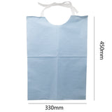 NuMedical Tieon Dental Bibs, 45cm x 33cm, 500pcs/case, 990343, 990344, 990346, 990347