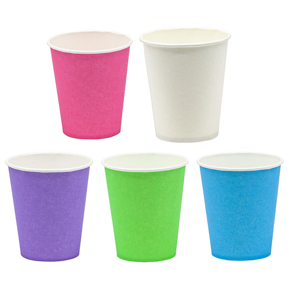Neon Paper Cups, 5oz(150ml) 1000pcs, 990419