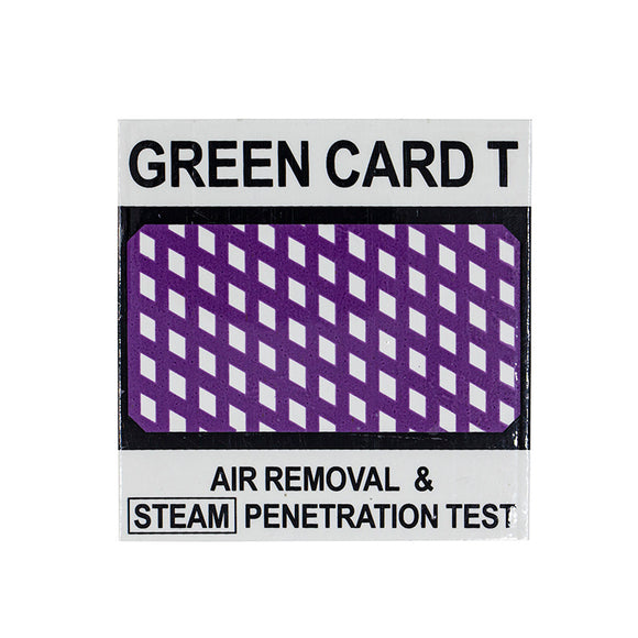 Green Card T, Bowie Dick Test, 15pcs, 990643